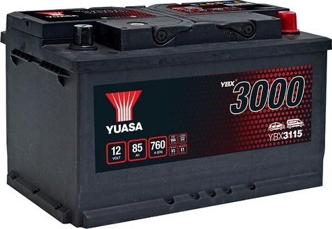 Yuasa YBX3115 - Indító akkumulátor parts5.com