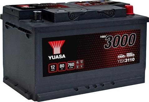 Yuasa YBX3110 - Batería de arranque parts5.com