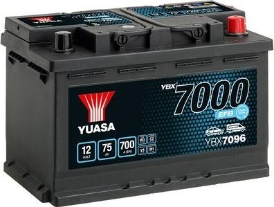 Yuasa YBX7096 - Batería de arranque parts5.com