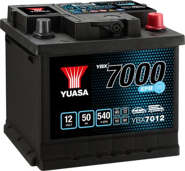Yuasa YBX7012 - Batería de arranque parts5.com