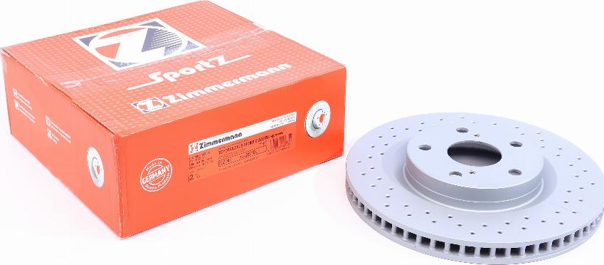 Zimmermann 590.2810.52 - Fren diski parts5.com