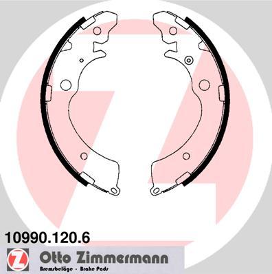 Zimmermann 10990.120.6 - Piduriklotside komplekt parts5.com