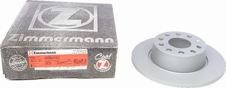 Zimmermann 100.3381.20 - Δισκόπλακα parts5.com