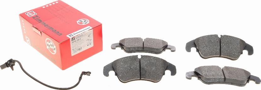 Zimmermann 24743.190.3 - Brake Pad Set, disc brake parts5.com