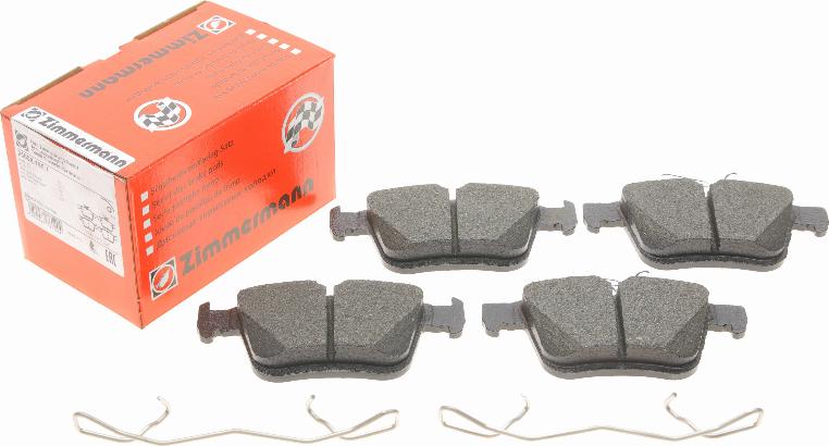 Zimmermann 25008.165.1 - Brake Pad Set, disc brake parts5.com