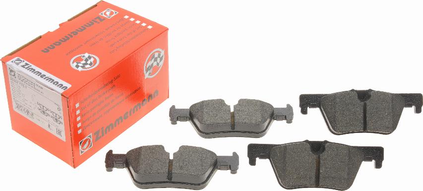 Zimmermann 25307.175.1 - Juego de pastillas de freno parts5.com