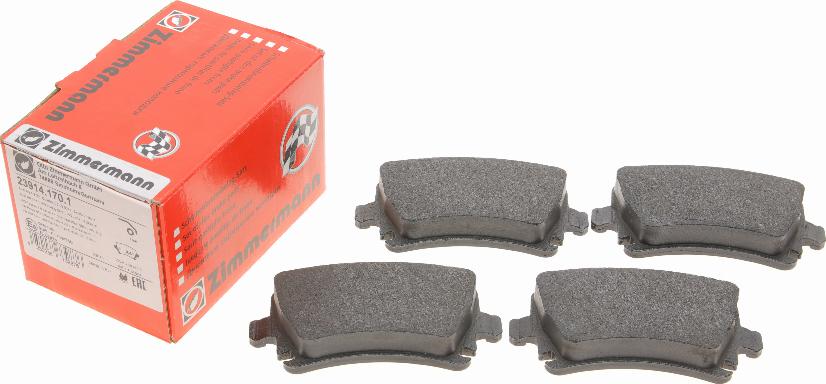 Zimmermann 23914.170.1 - Juego de pastillas de freno parts5.com