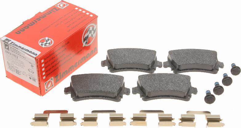 Zimmermann 23914.170.2 - Juego de pastillas de freno parts5.com