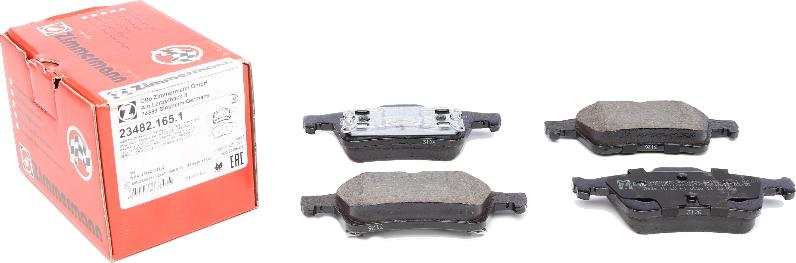 Zimmermann 23482.165.1 - Brake Pad Set, disc brake parts5.com