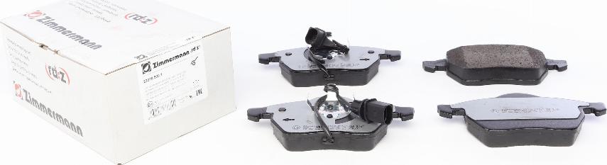 Zimmermann 23018.900.1 - Sada brzdových destiček, kotoučová brzda parts5.com