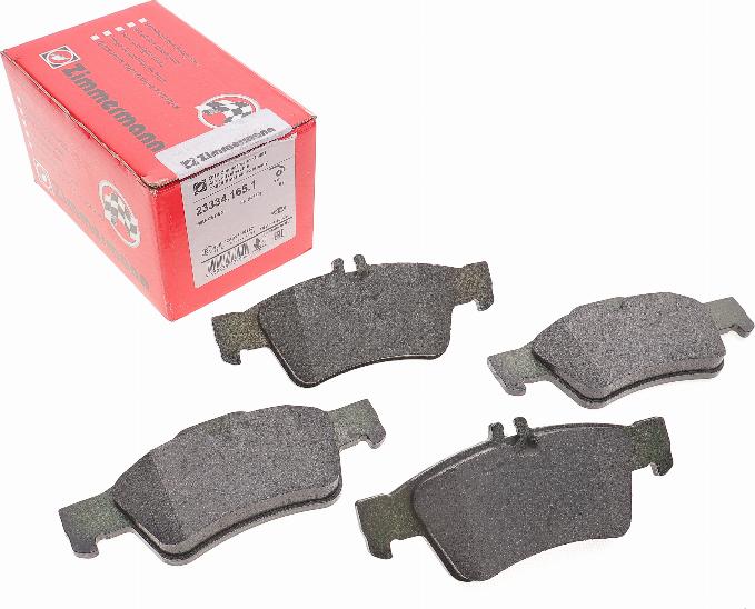 Zimmermann 23334.165.1 - Brake Pad Set, disc brake parts5.com