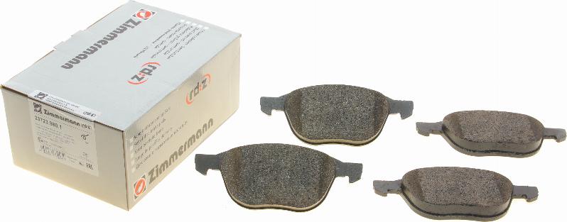 Zimmermann 23723.980.1 - Brake Pad Set, disc brake parts5.com