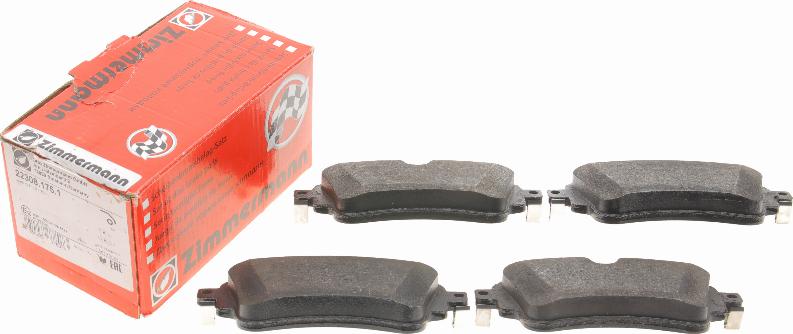 Zimmermann 22308.175.1 - Juego de pastillas de freno parts5.com