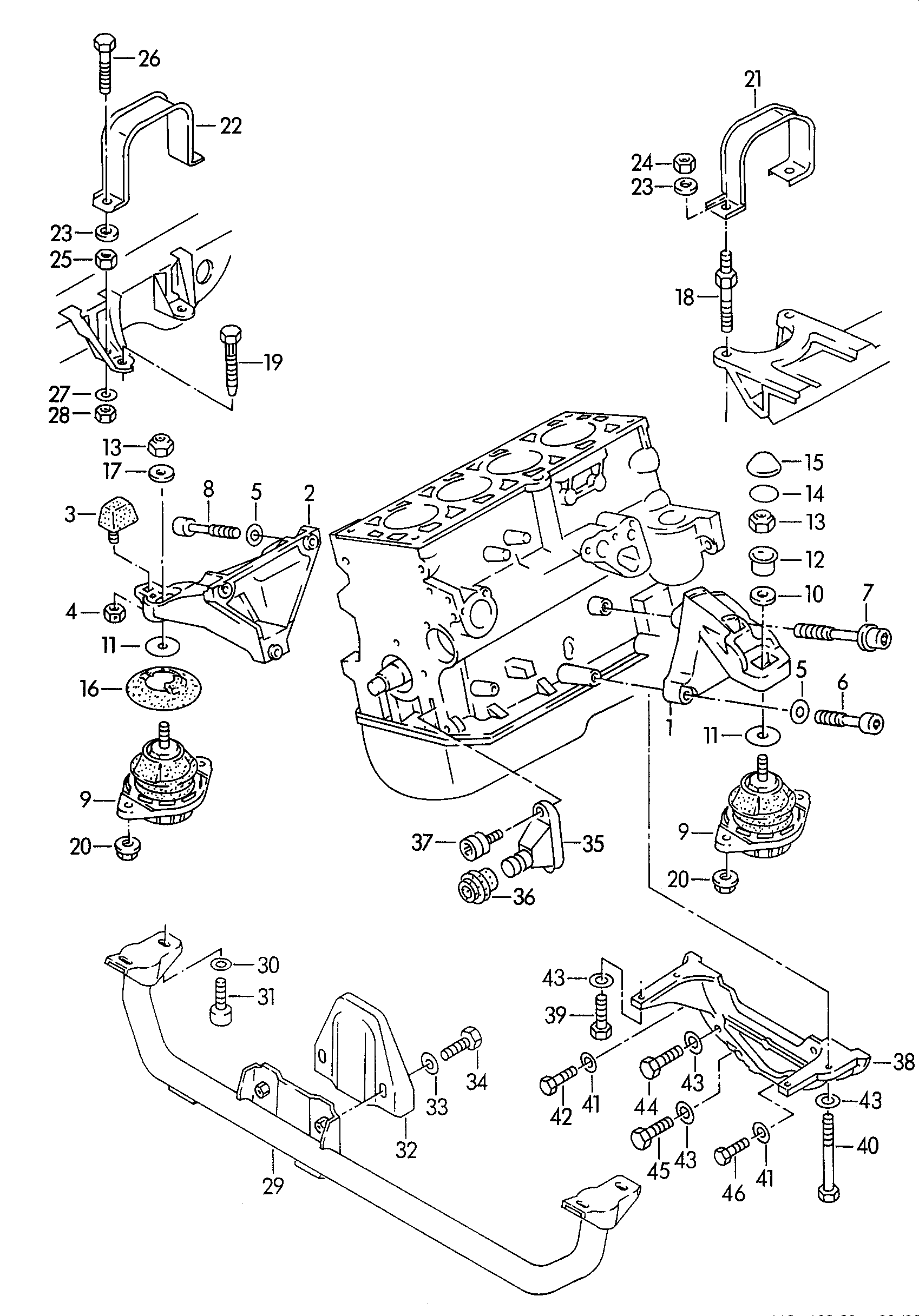 VAG N  01111816 - Écrou, collecteur des gaz d'échappement parts5.com