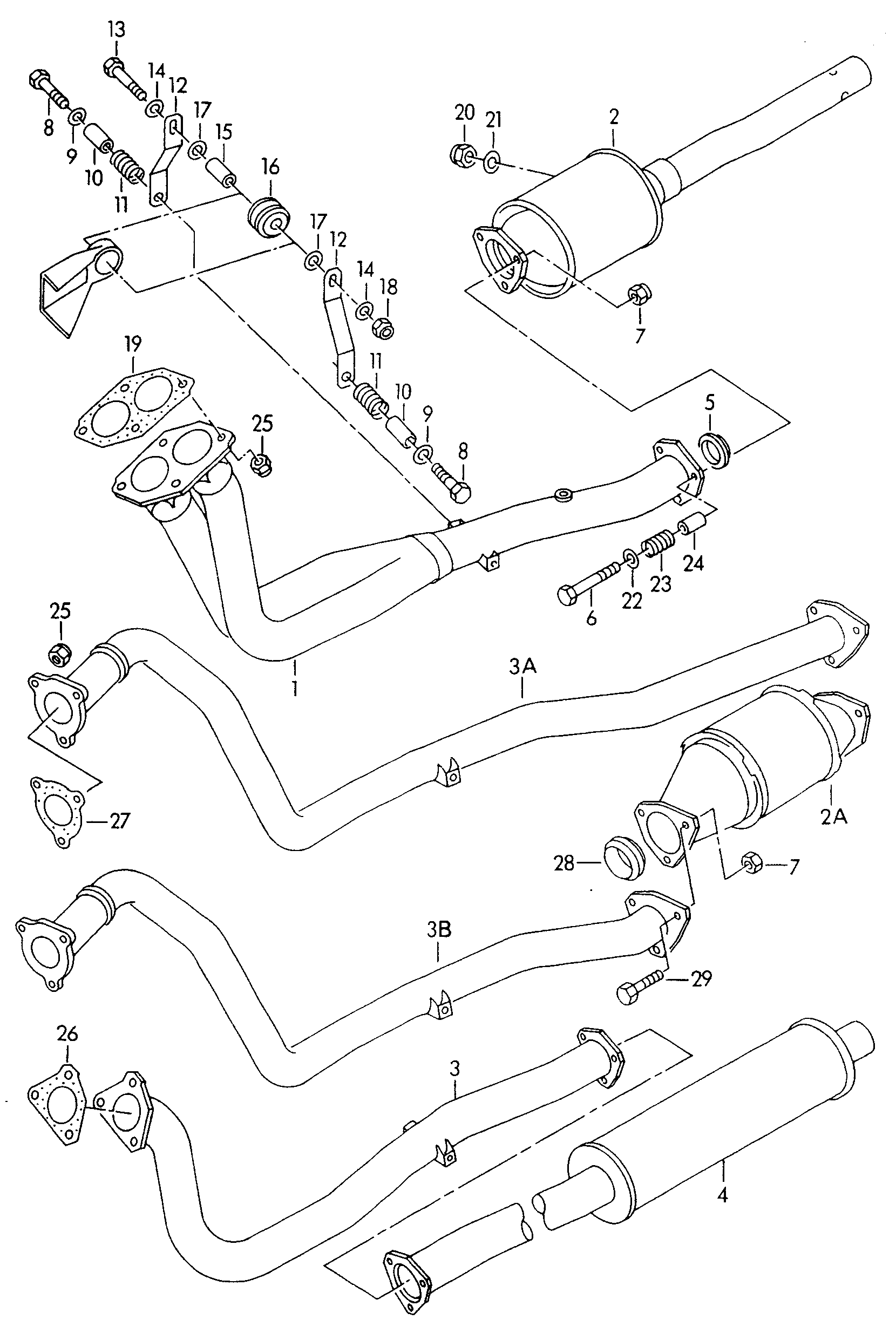 VAG N  90369001 - Nakrętka, kolektor wydechowy parts5.com