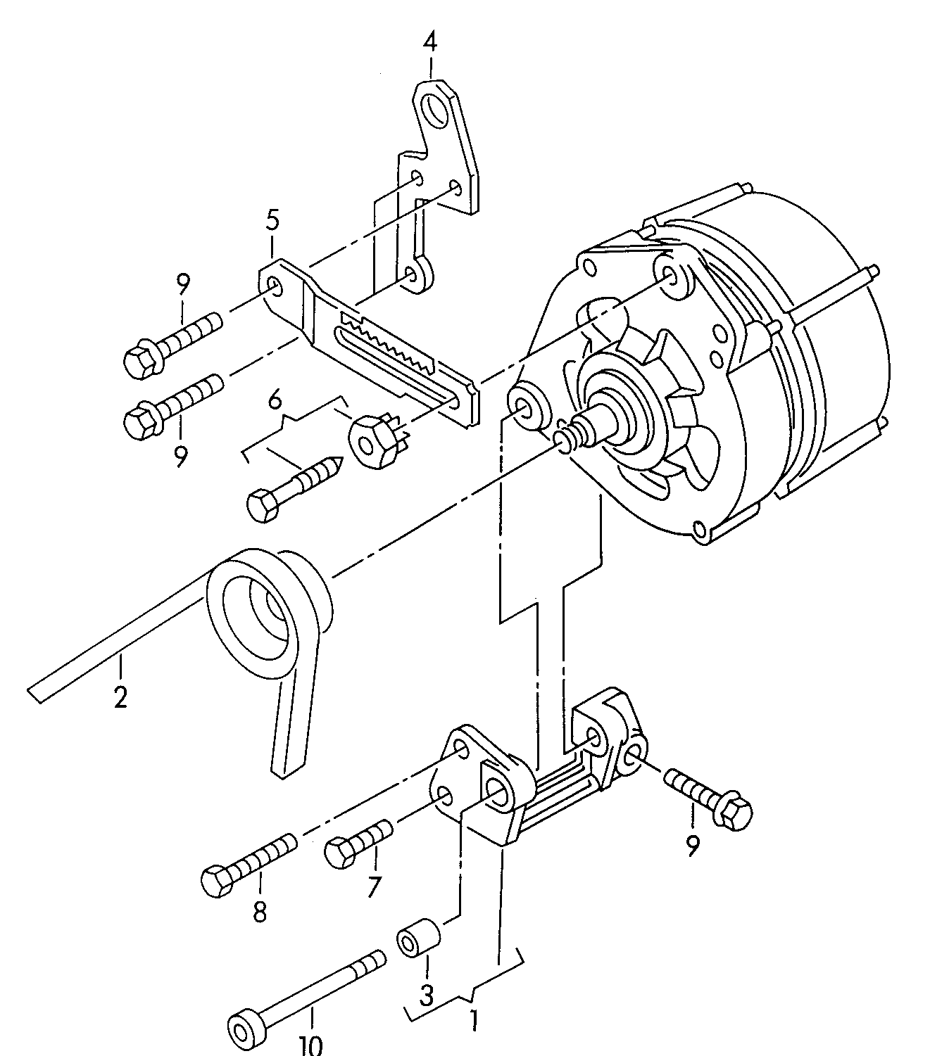 VAG 050903137C - Curea transmisie cu caneluri parts5.com