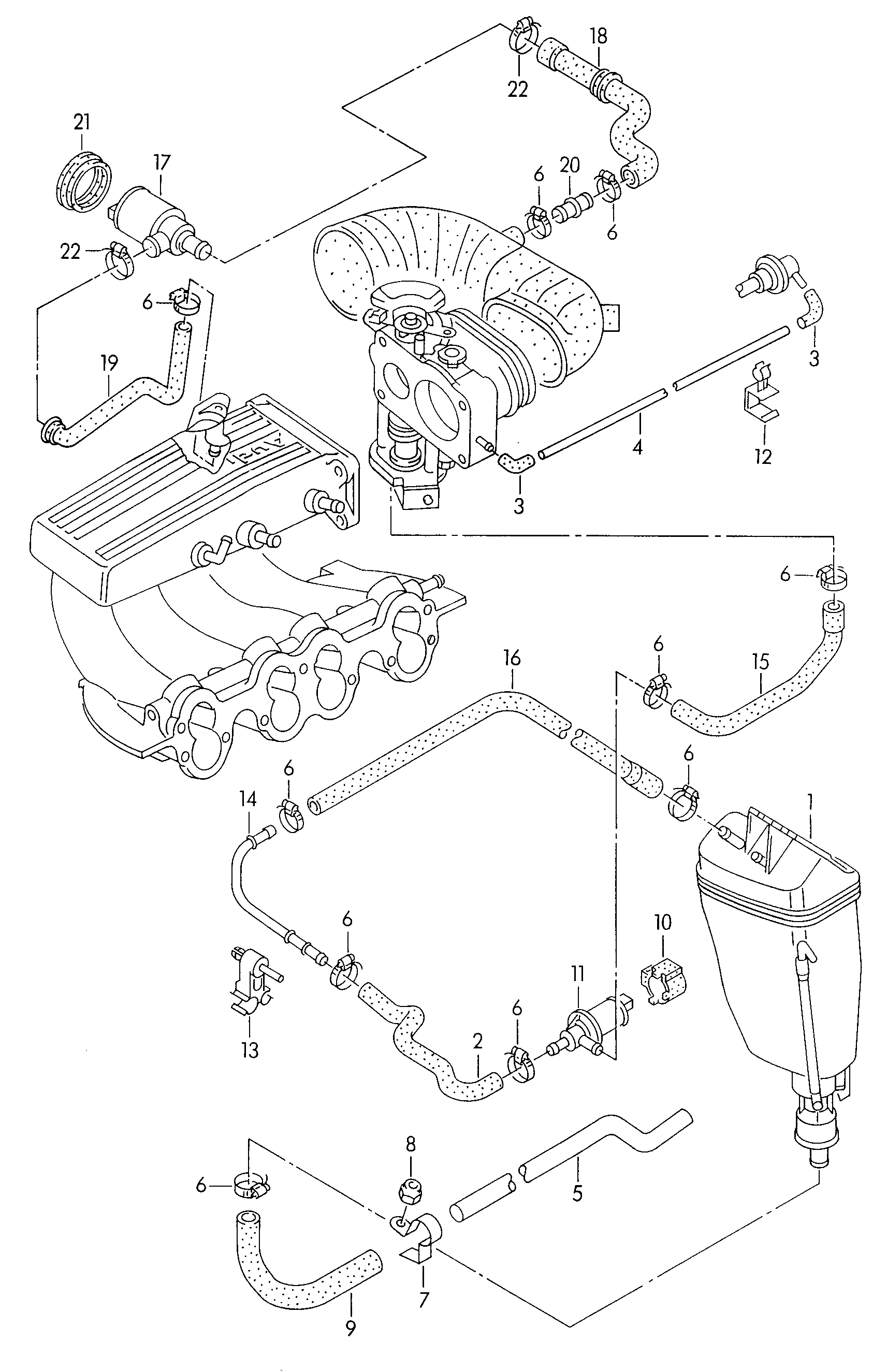 AUDI 048133455 - Ventil regul. za prosti tek, oskrba zraka parts5.com