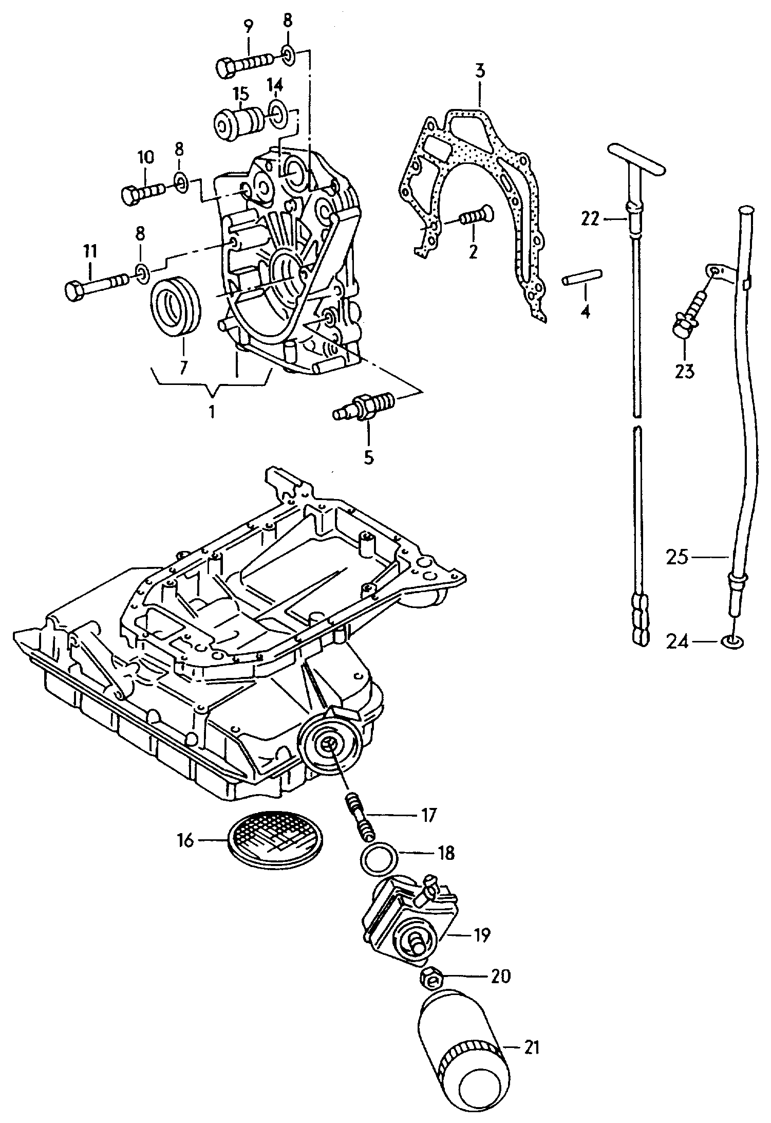 VW (SVW) 078 115 561 J - Yağ filtresi parts5.com