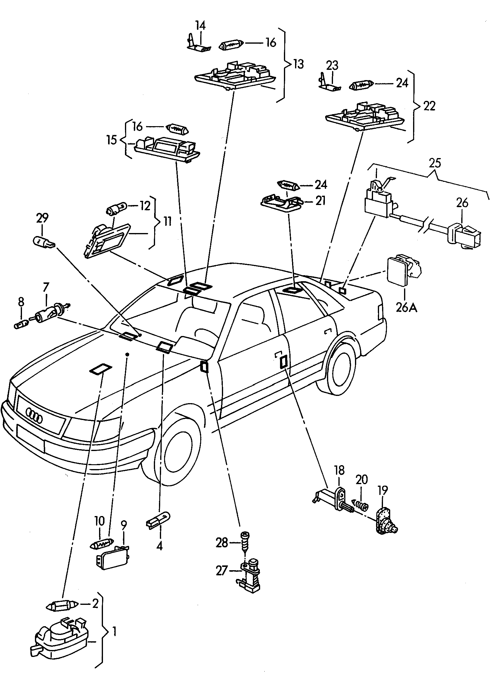 VAG N  0177522 - Bulb, instrument lighting parts5.com