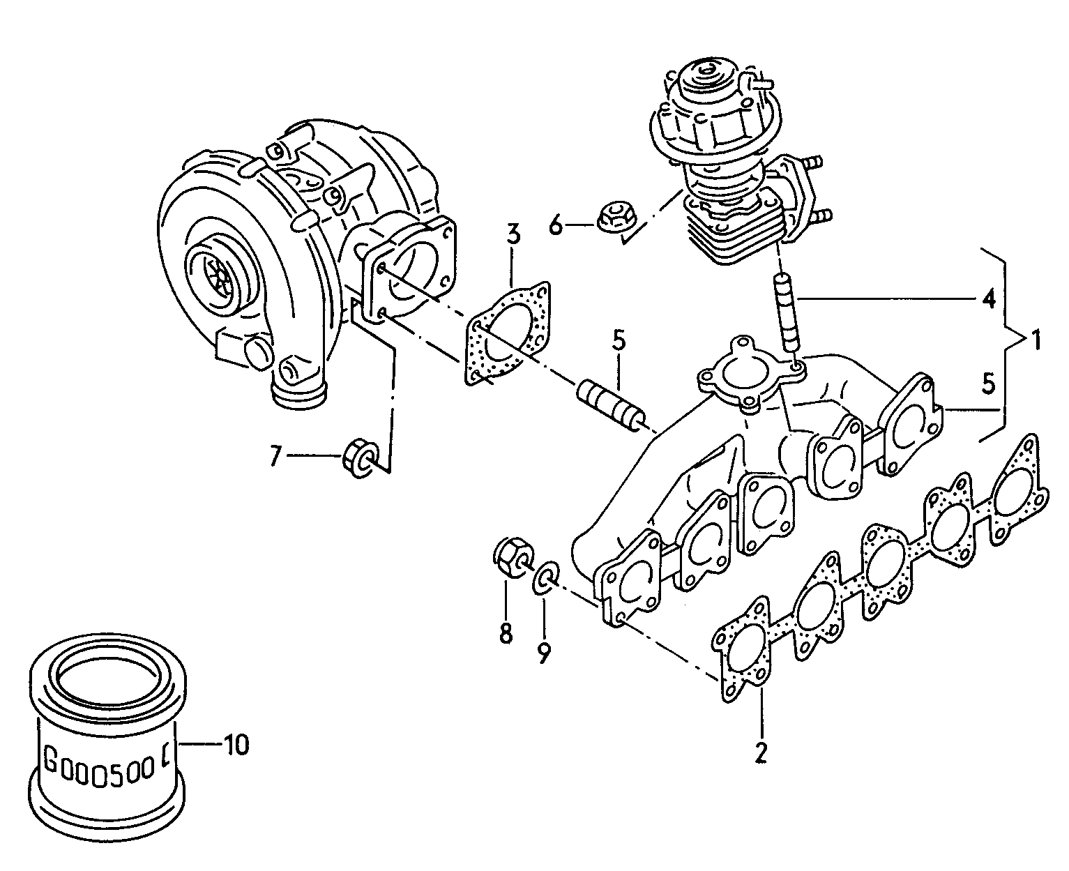 VAG N  10169301 - Zatezač, zupčasti kaiš parts5.com