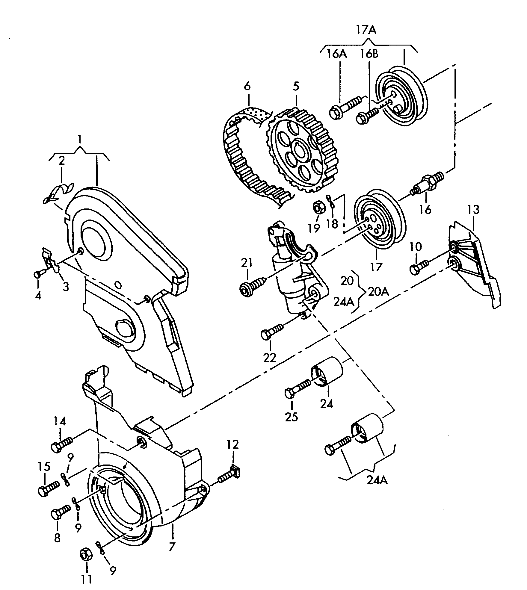 VW 058109119C - Timing Belt parts5.com