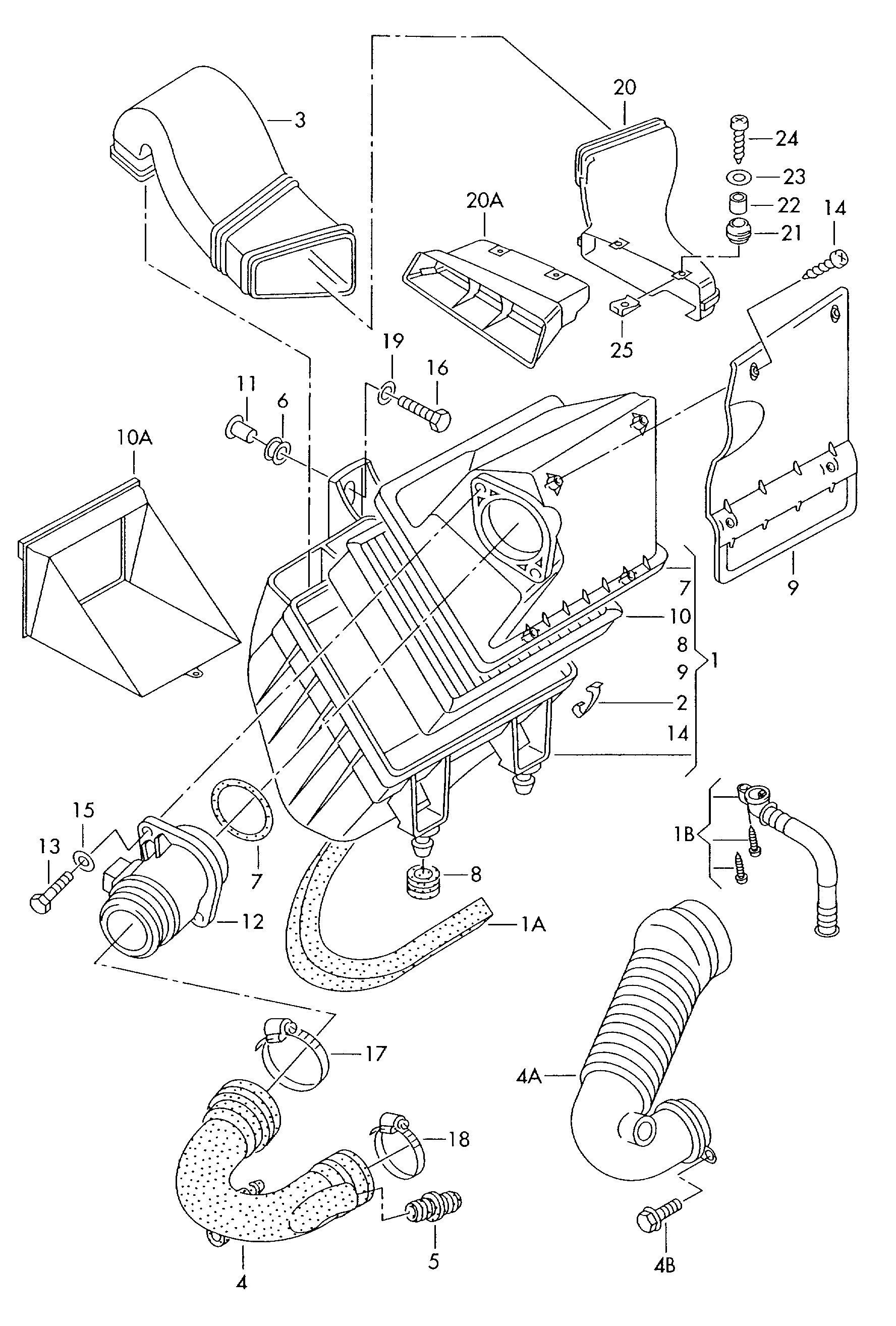 VW 028 906 461 - Senzor debit aer parts5.com