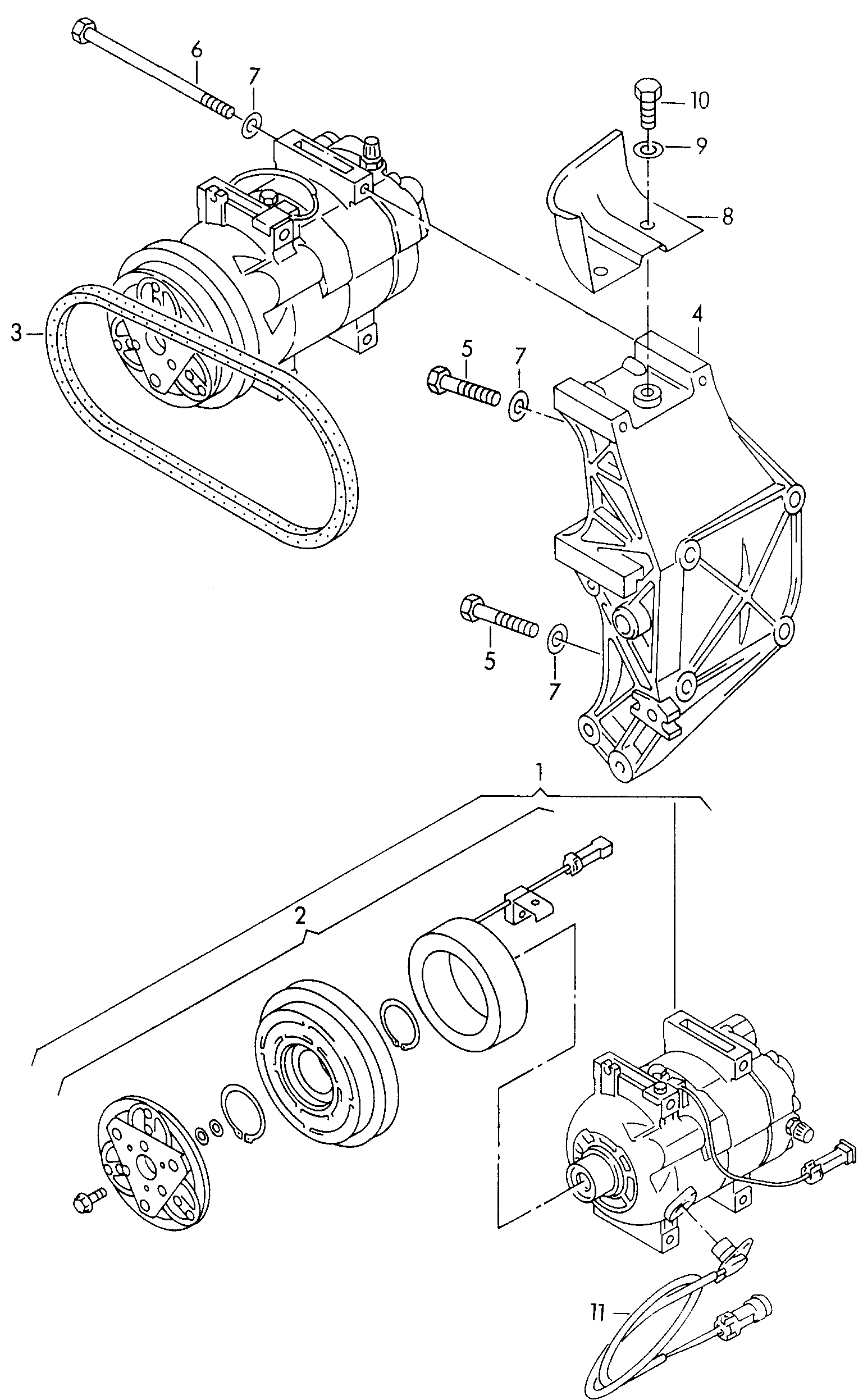 VAG 028 260 849 H - Hosszbordás szíj parts5.com