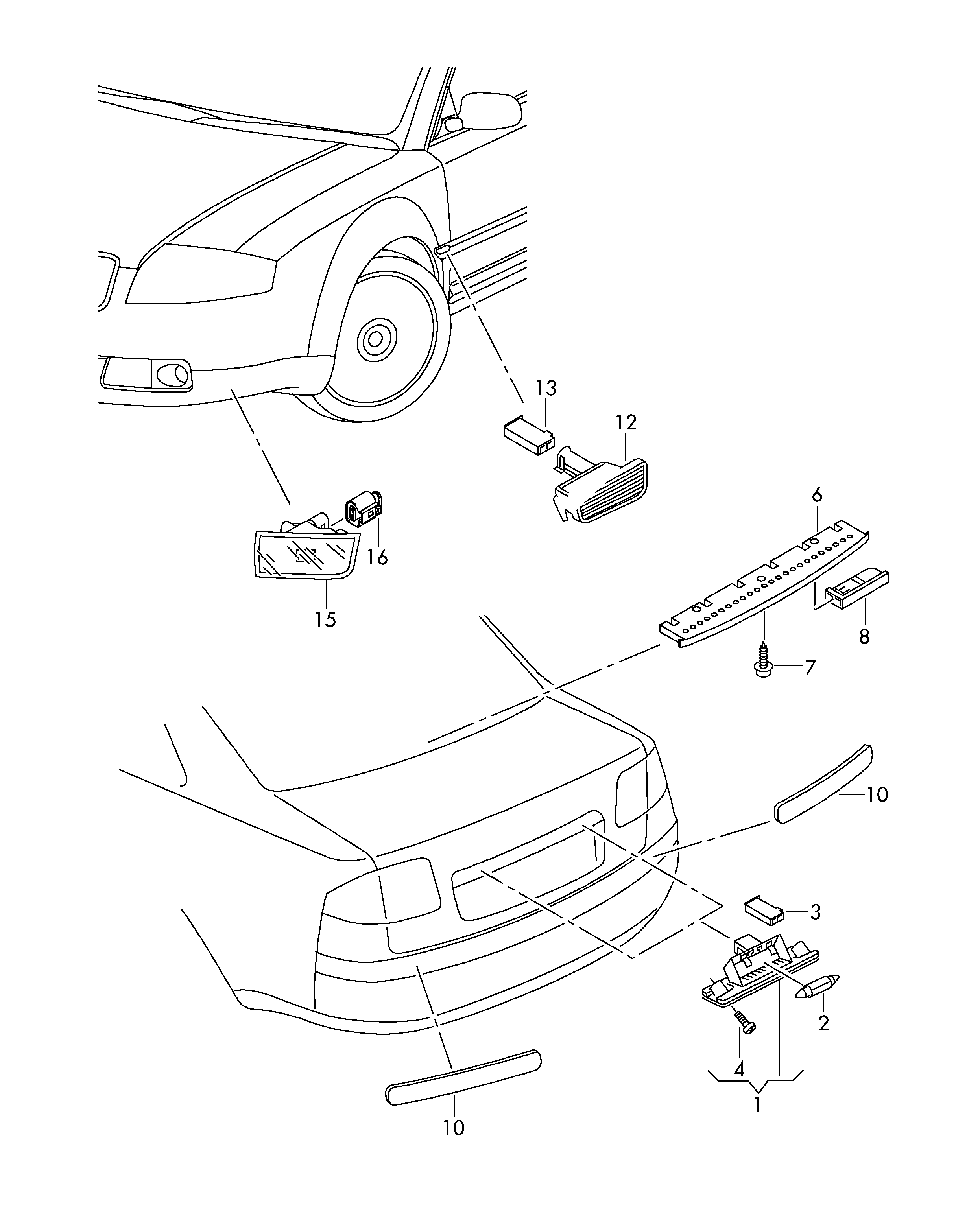 VW N   017 753 11 - Sijalica, migavac / poziciono-gabaritno svetlo parts5.com