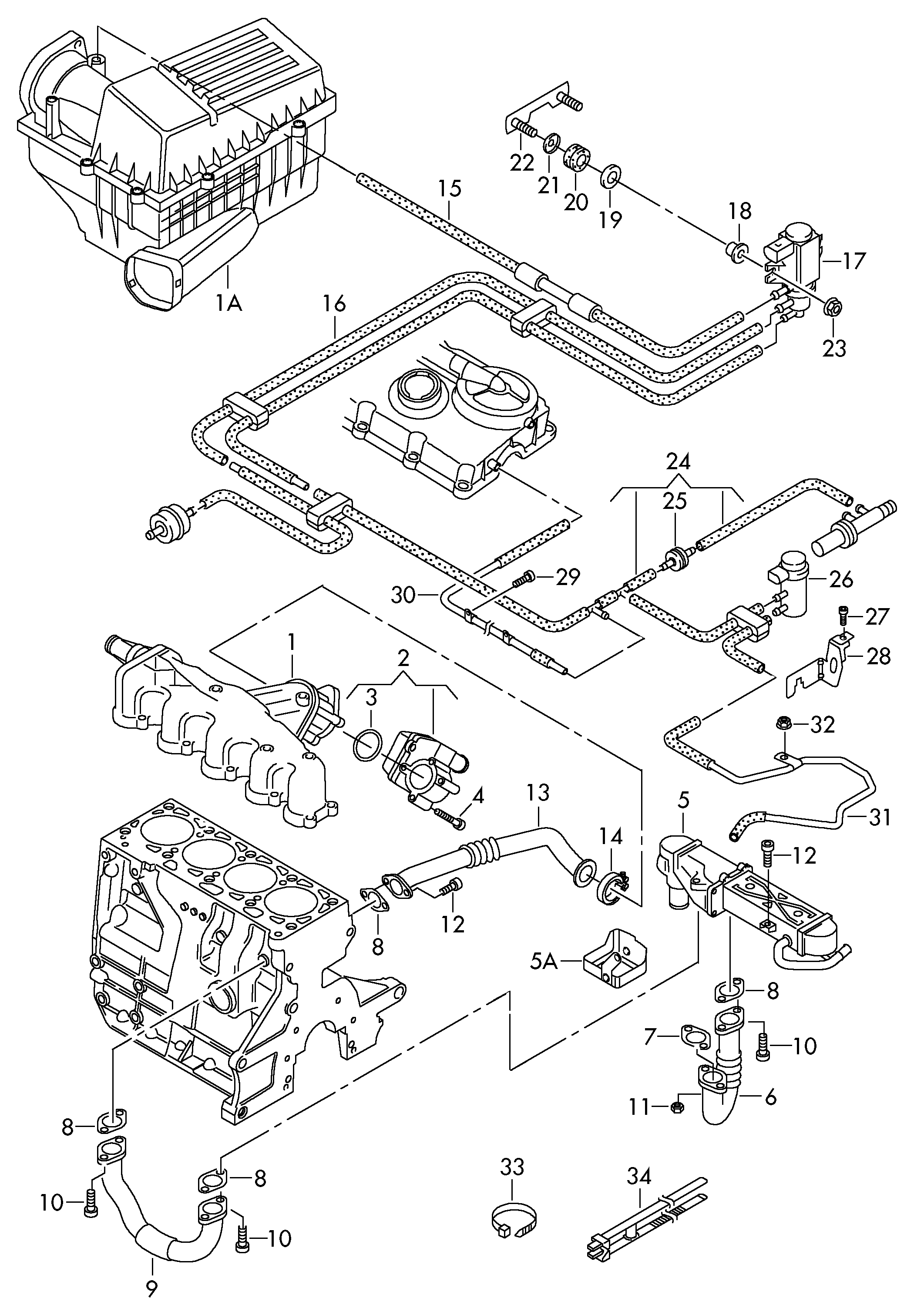 VAG 03L131512BJ - Zawór AGR parts5.com