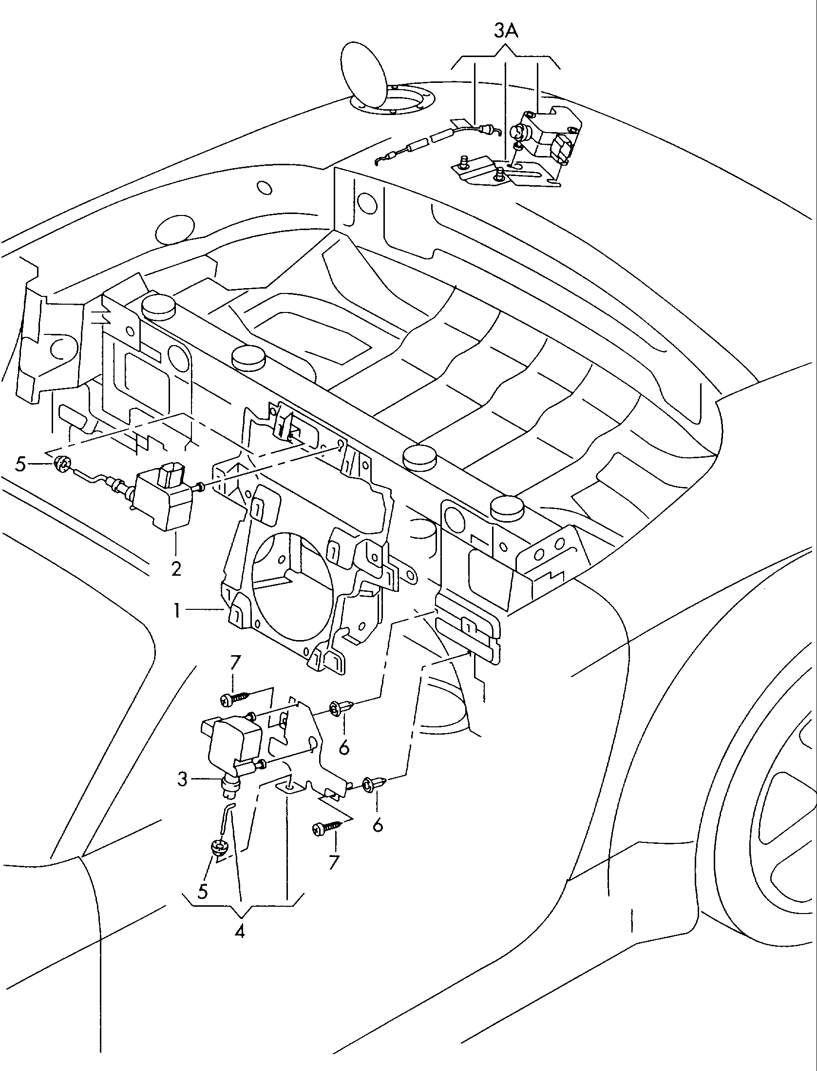 AUDI 8N7 862 159A - Cerradura de puerta parts5.com