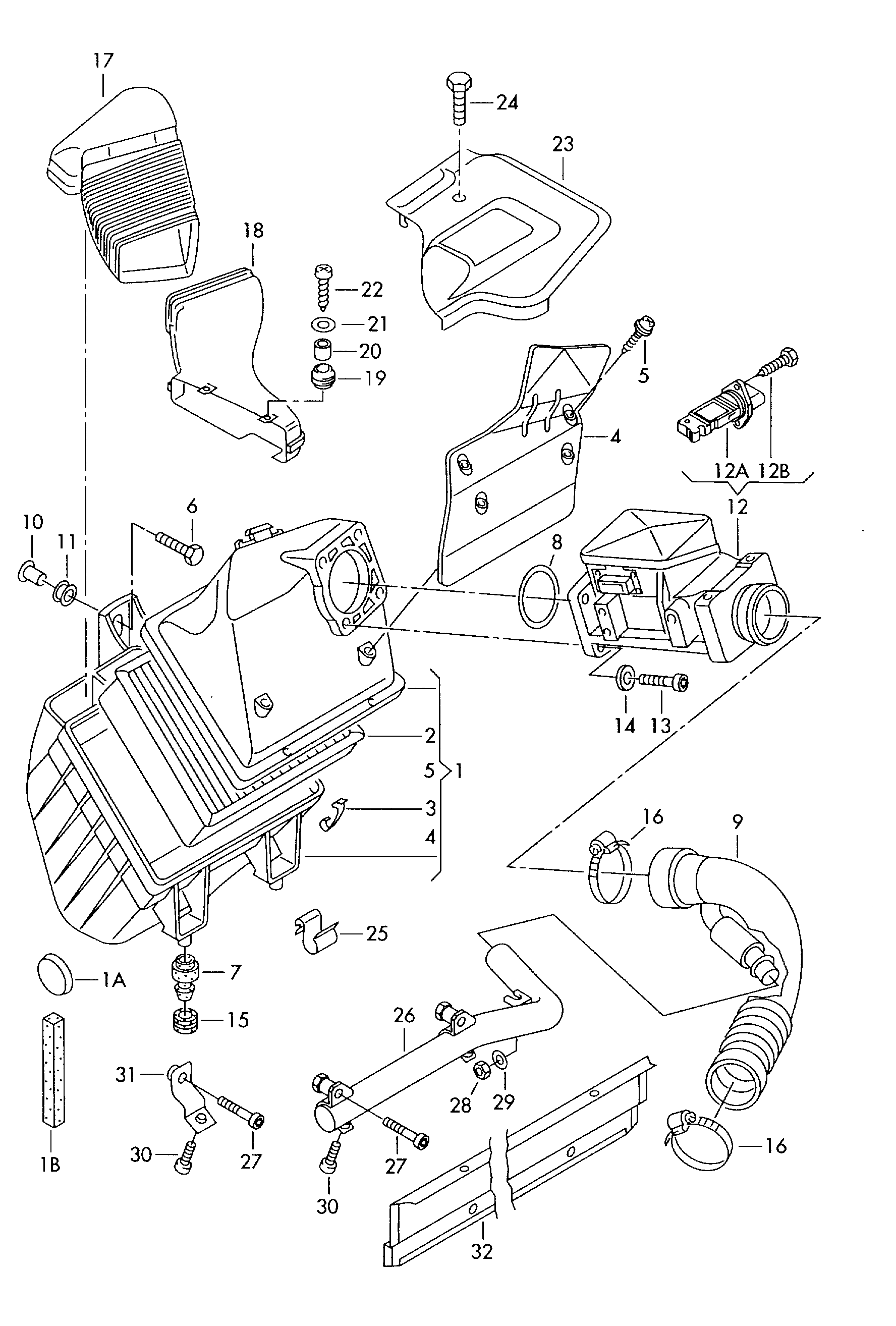 CUPRA 058133843 - Air Filter parts5.com