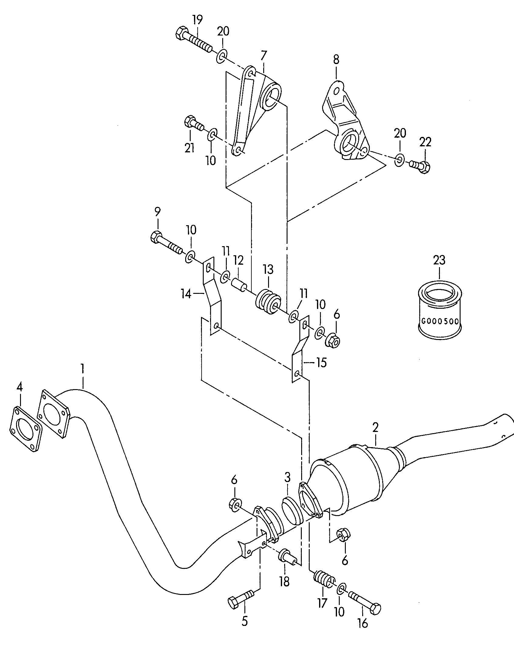 Skoda N  90200201 - Nut, exhaust manifold parts5.com