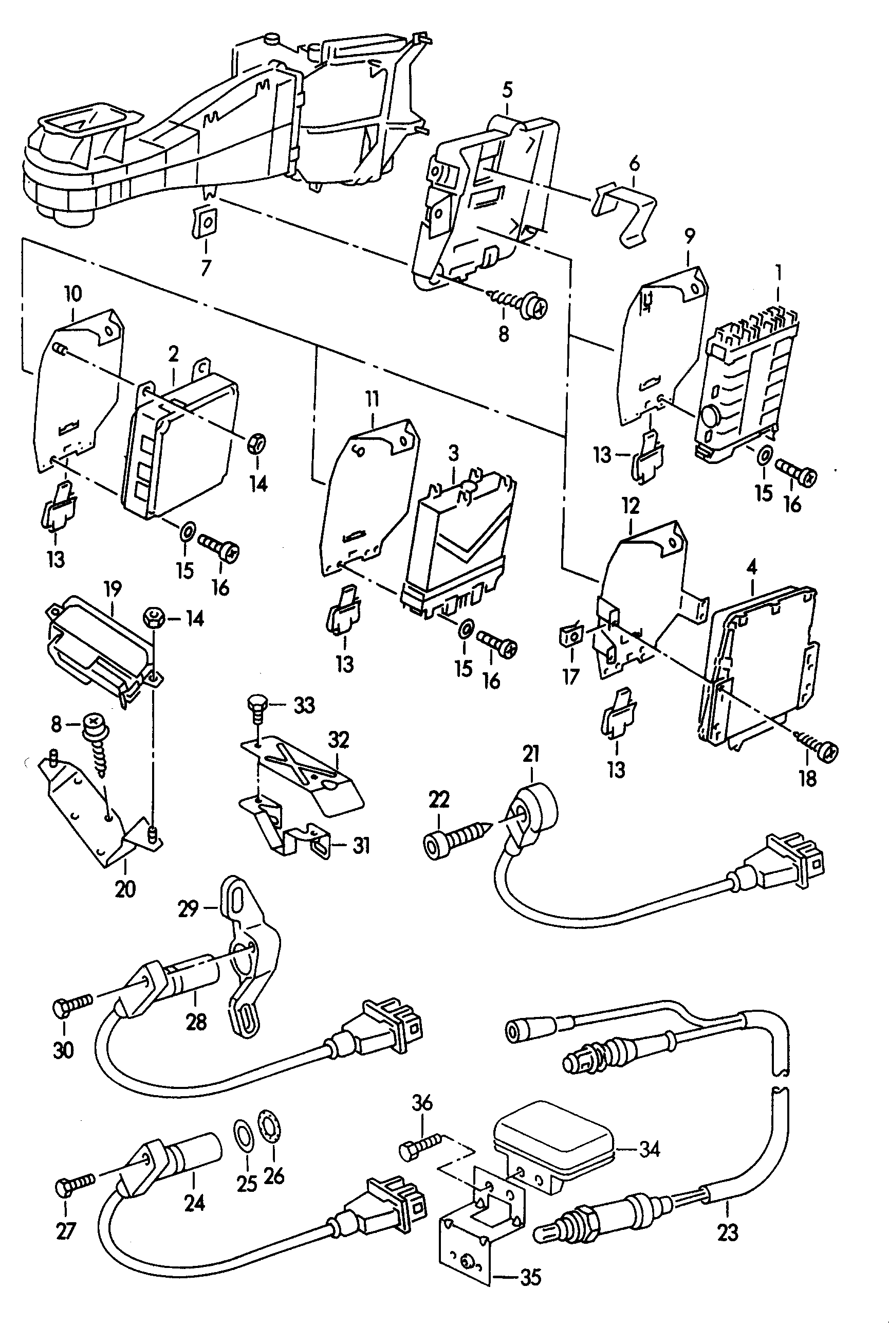 VW 034906265F - Lambda Sensor parts5.com