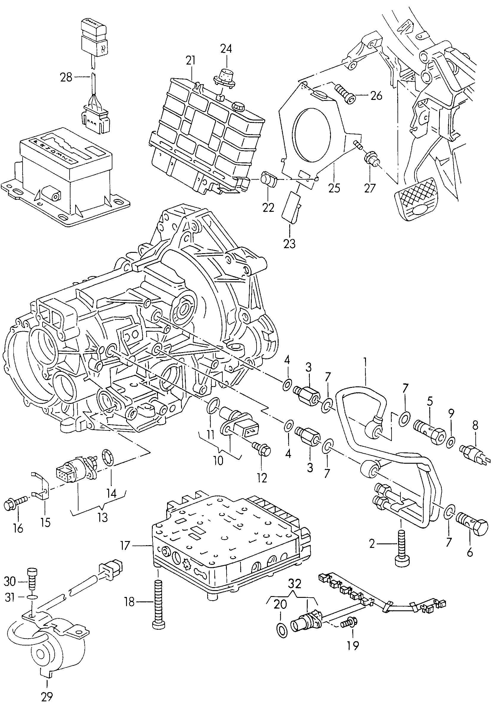 VAG 095321529 - Τσιμούχα, πολλαπλή εισαγωγής parts5.com