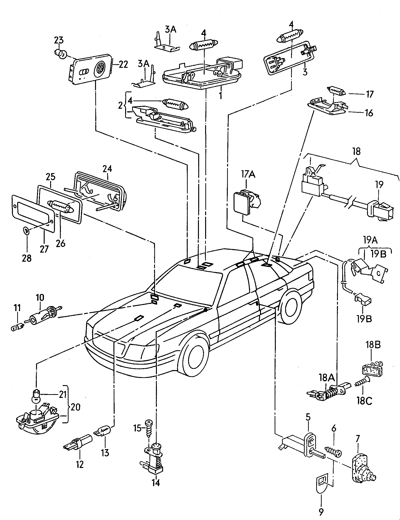 Seat N   017 717 2 - Żarówka, oświetlenie tablicy przyrządów parts5.com