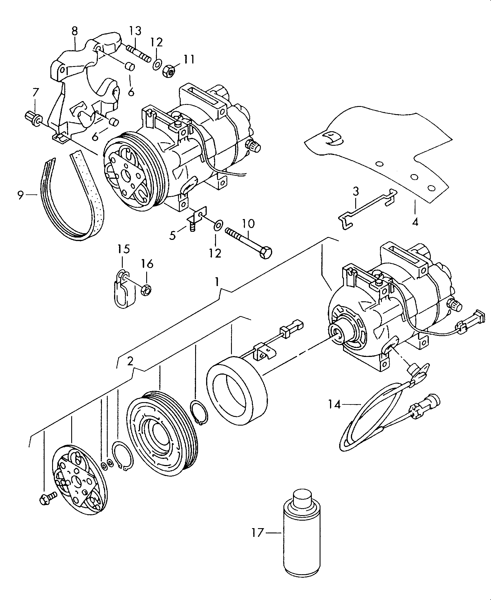 Seat 078 903 137 P - Ozubený klinový remeň parts5.com