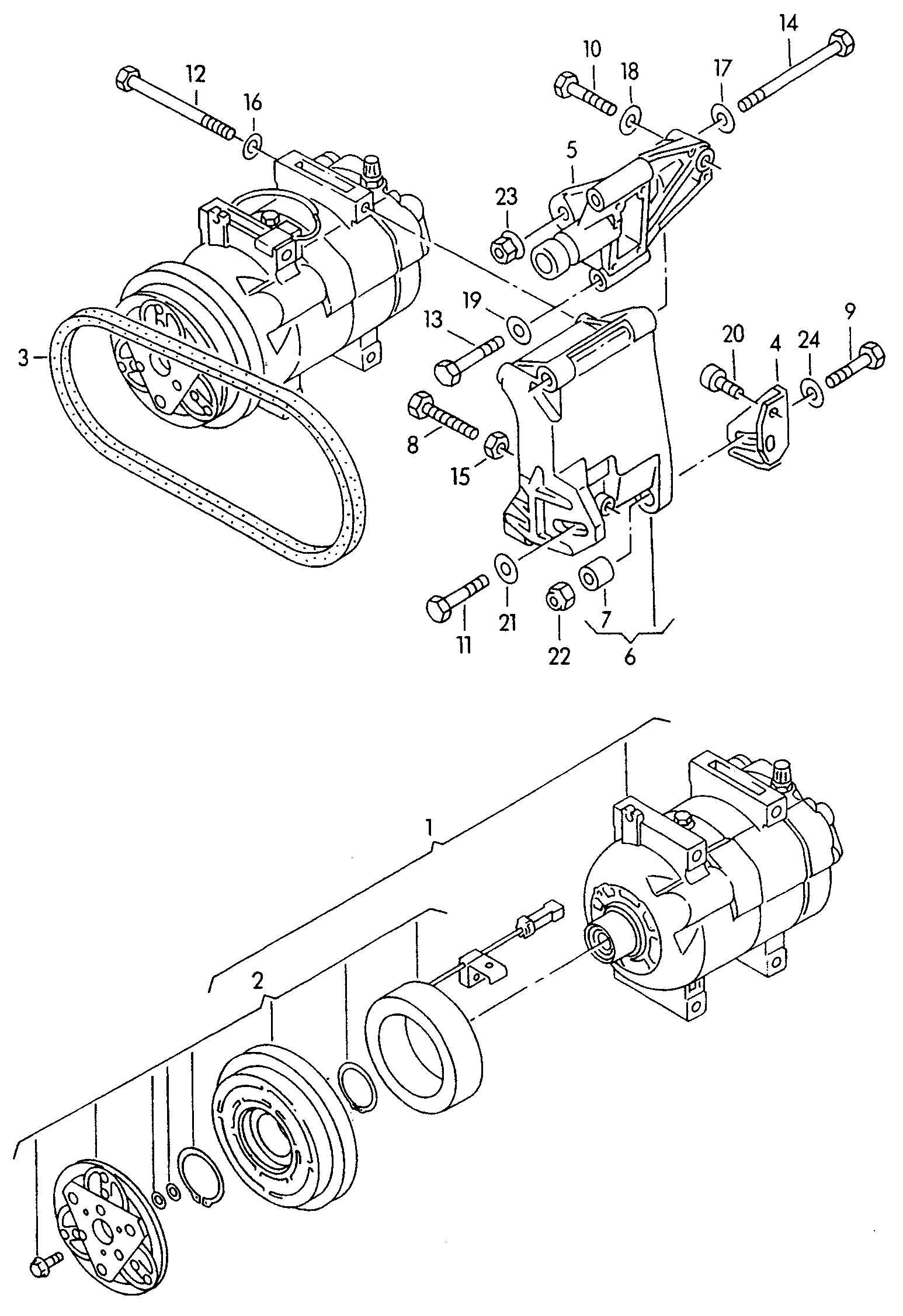 AUDI 034 260 849 - Klinasti kaiš parts5.com