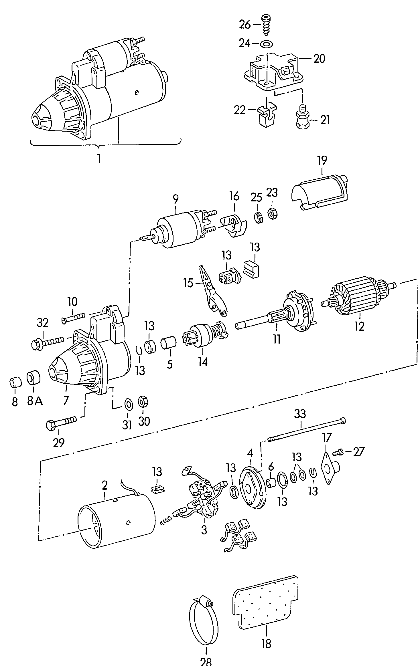 Seat 034911023 X - Starter parts5.com