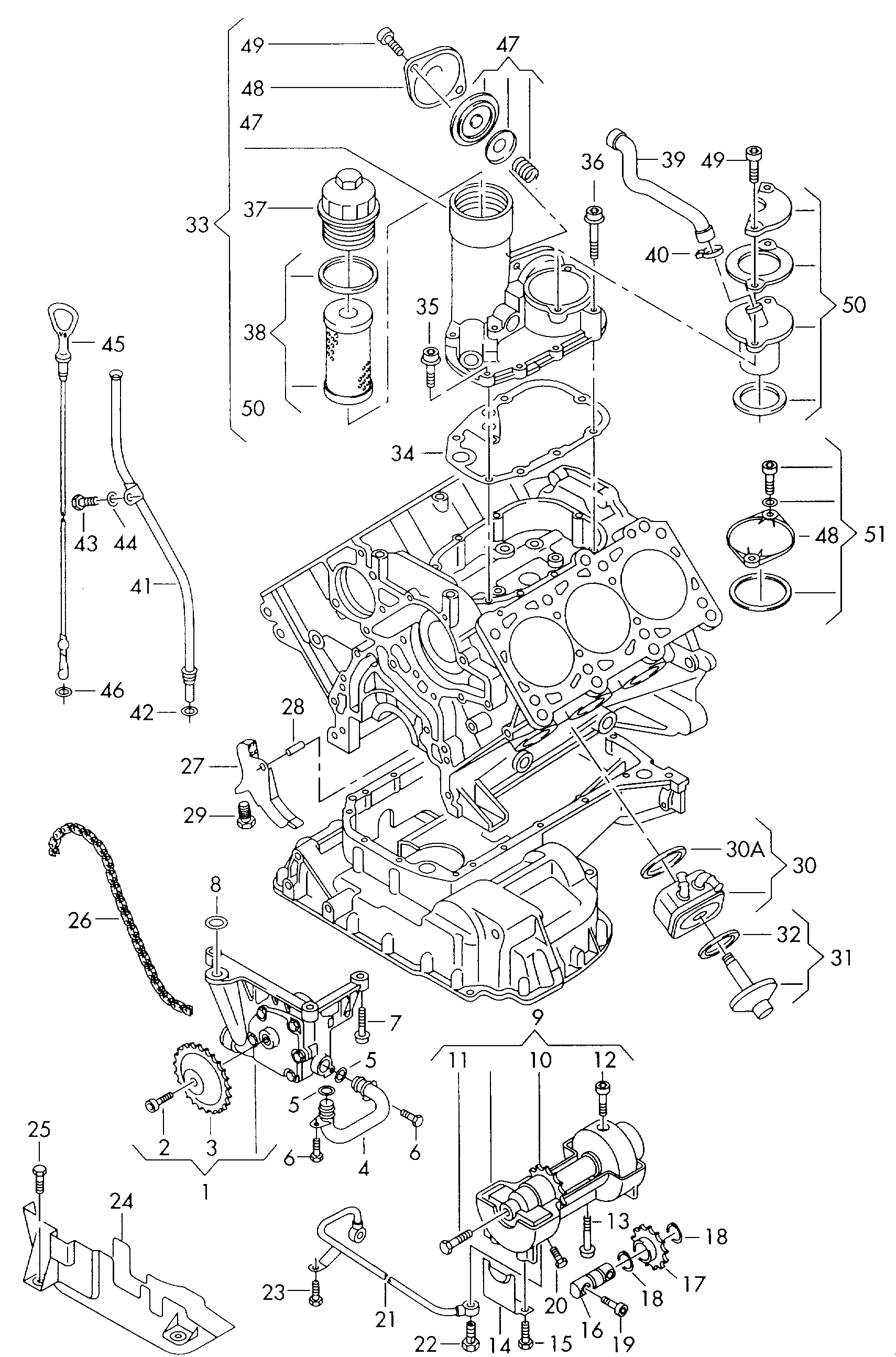 VW 059 103 464 B - Valve, engine block breather parts5.com