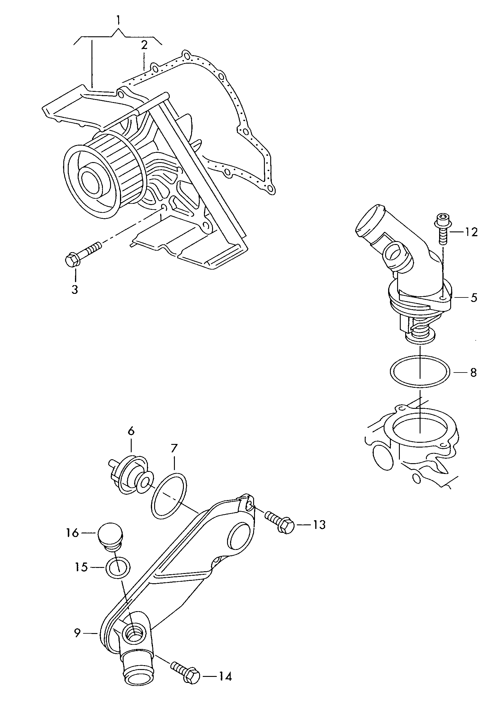 Skoda 078 121 113 F - Termostat, hladilno sredstvo parts5.com