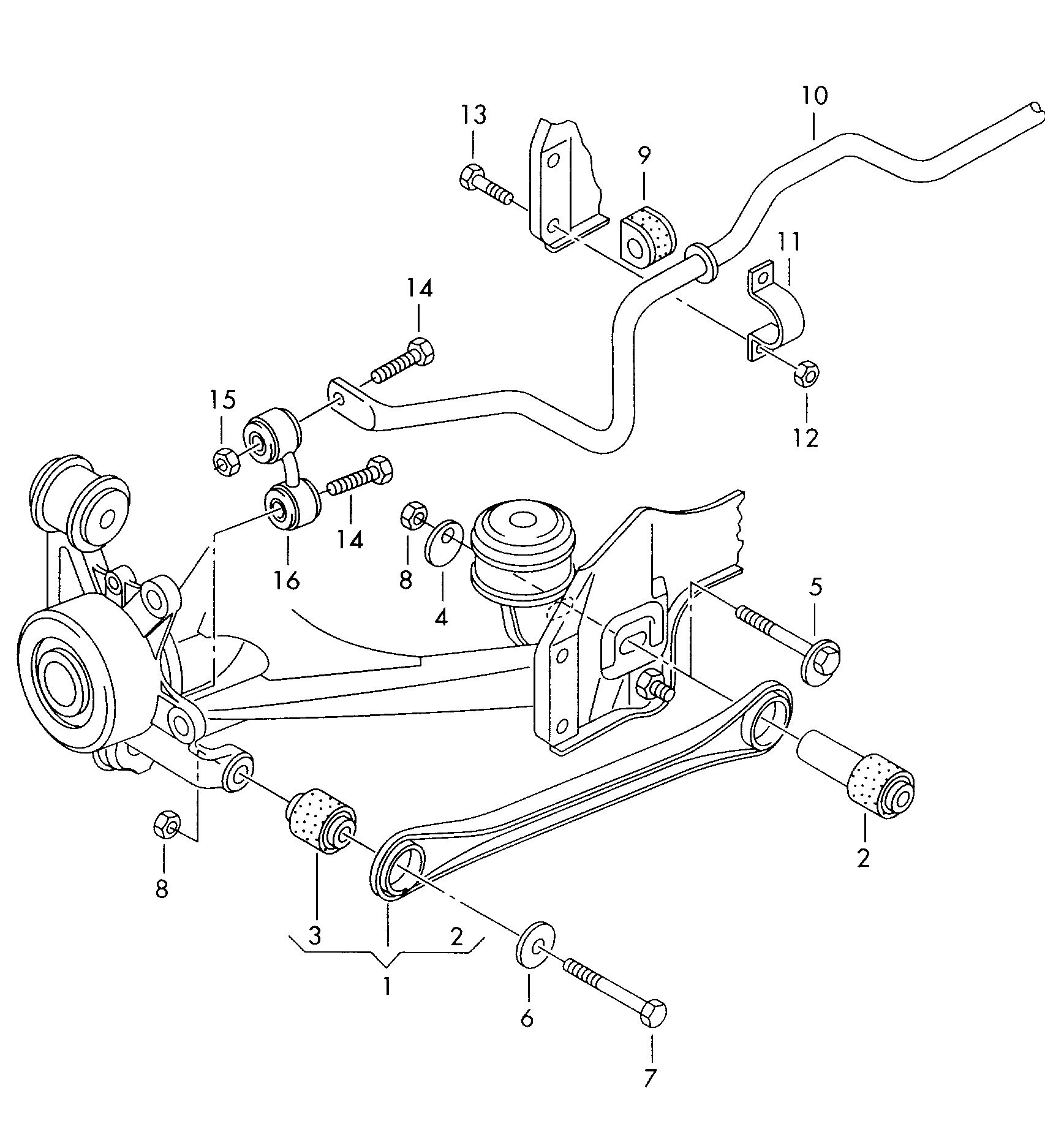 AUDI 4B0 511 327 - Втулка, стабилизатор parts5.com