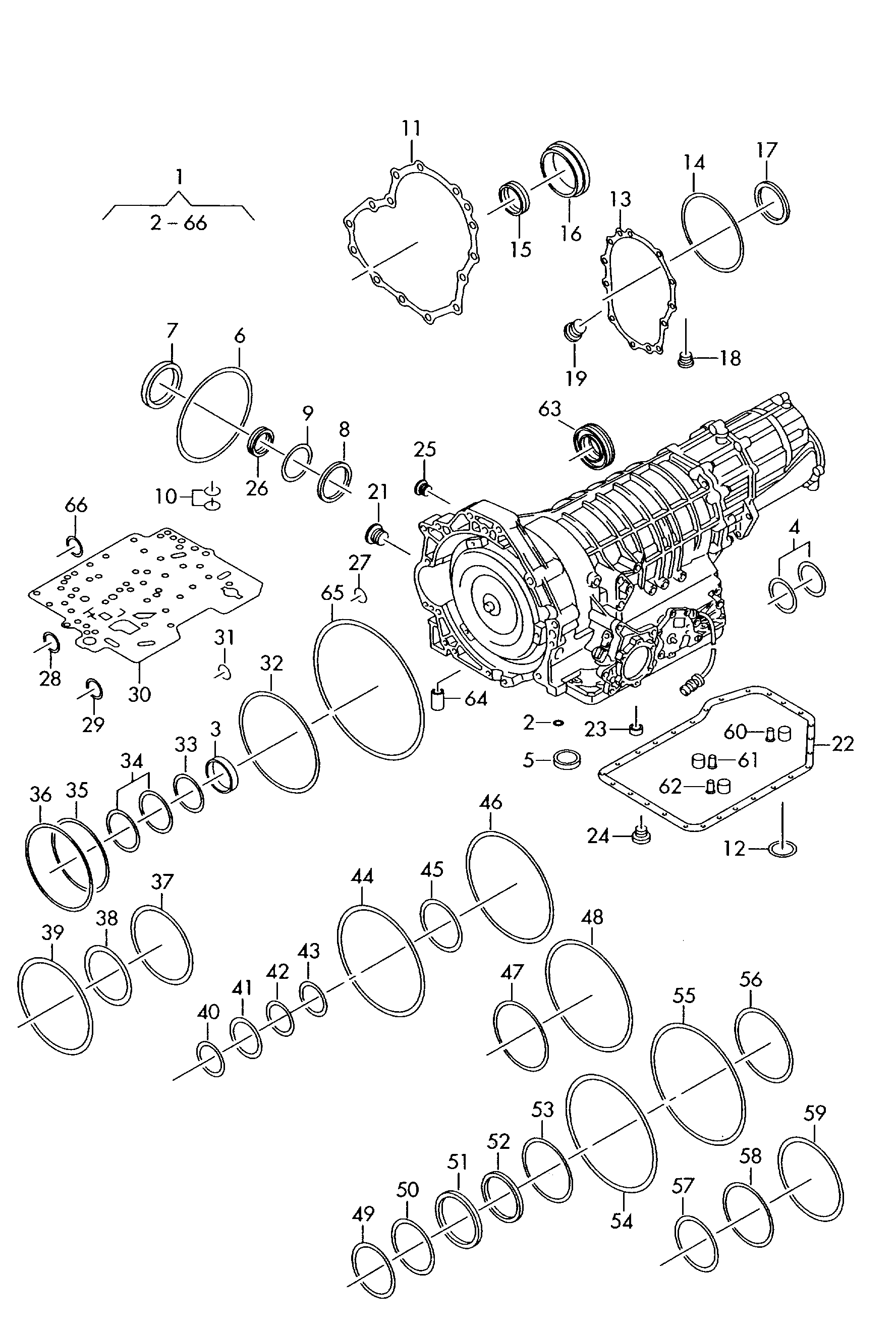 VAG 01L409399 - Pierścień uszczelniający, wał napędowy parts5.com