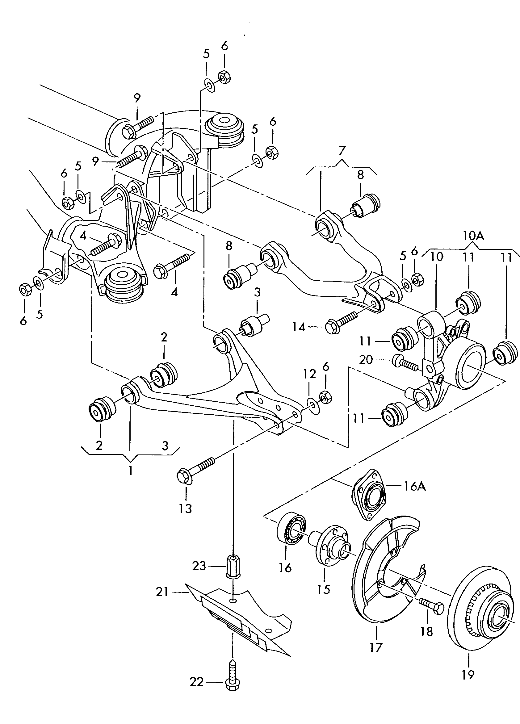 Seat 4A0 407 615G - Radnabe parts5.com