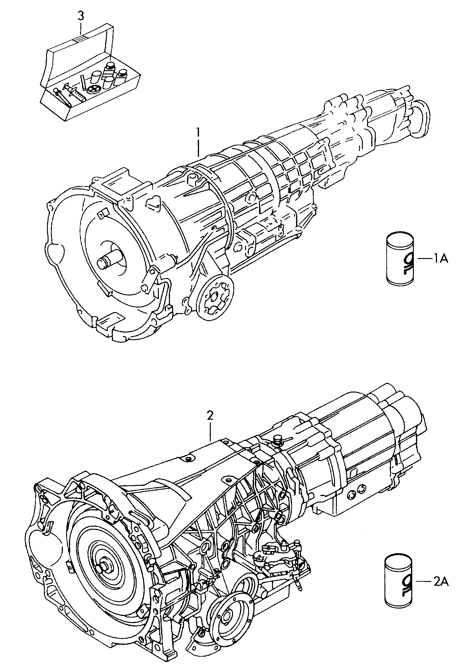 AUDI G  052162A1 - Otomatik şanzıman yağı parts5.com