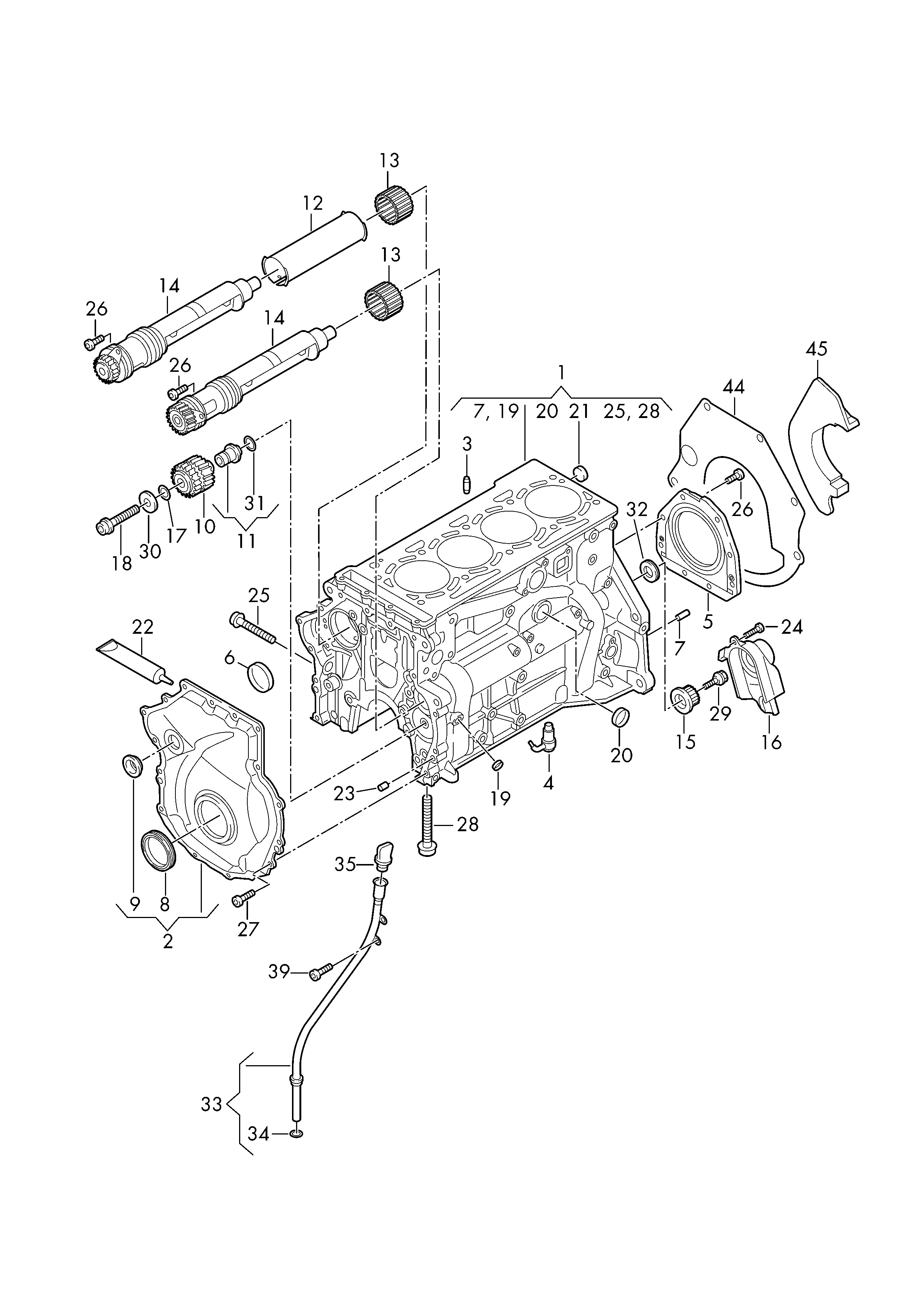 VAG 06K103171G - Уплотняющее кольцо, коленчатый вал parts5.com