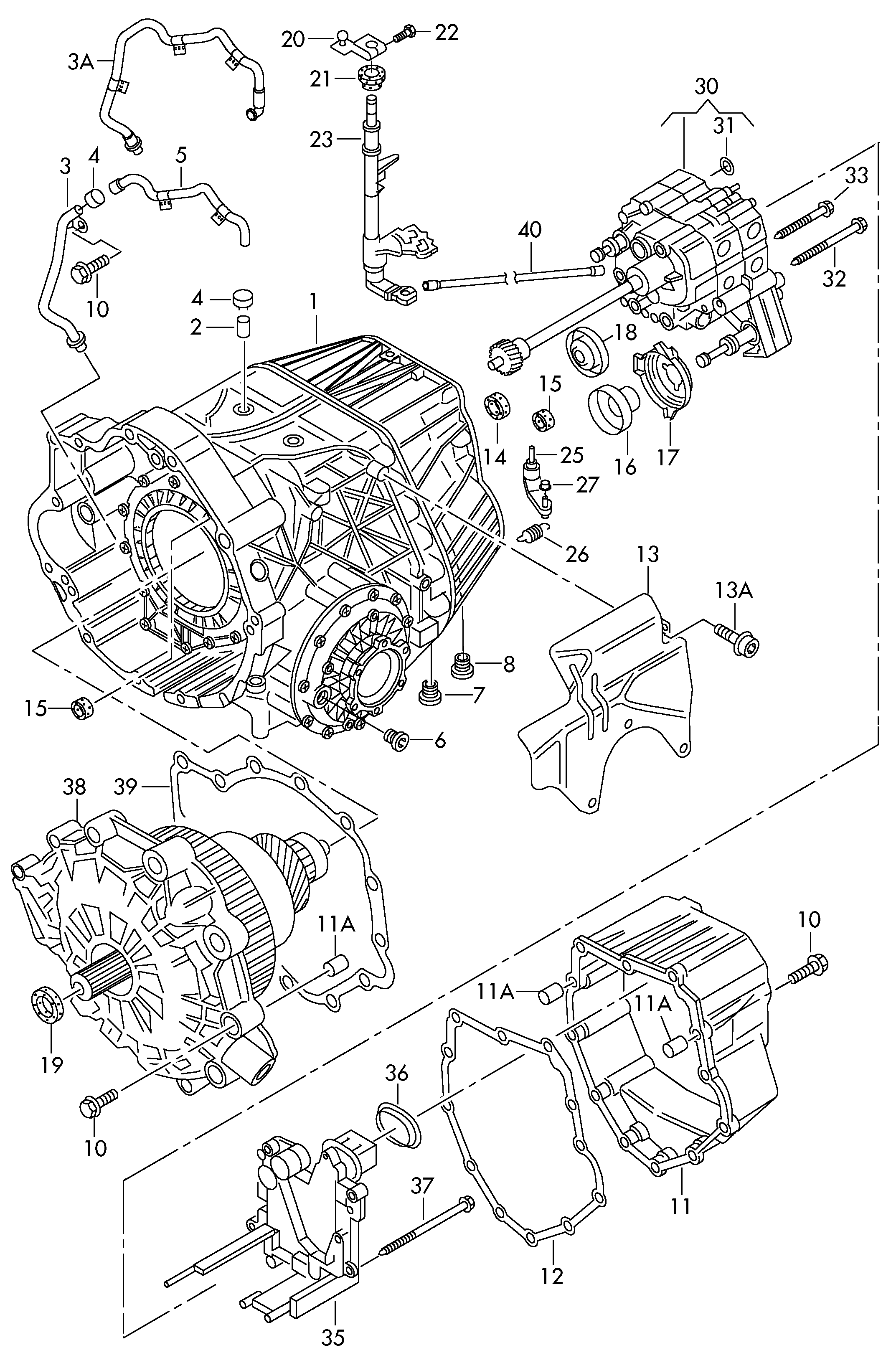 VAG 012311113B - Tömítőgyűrű, automatikus váltó parts5.com