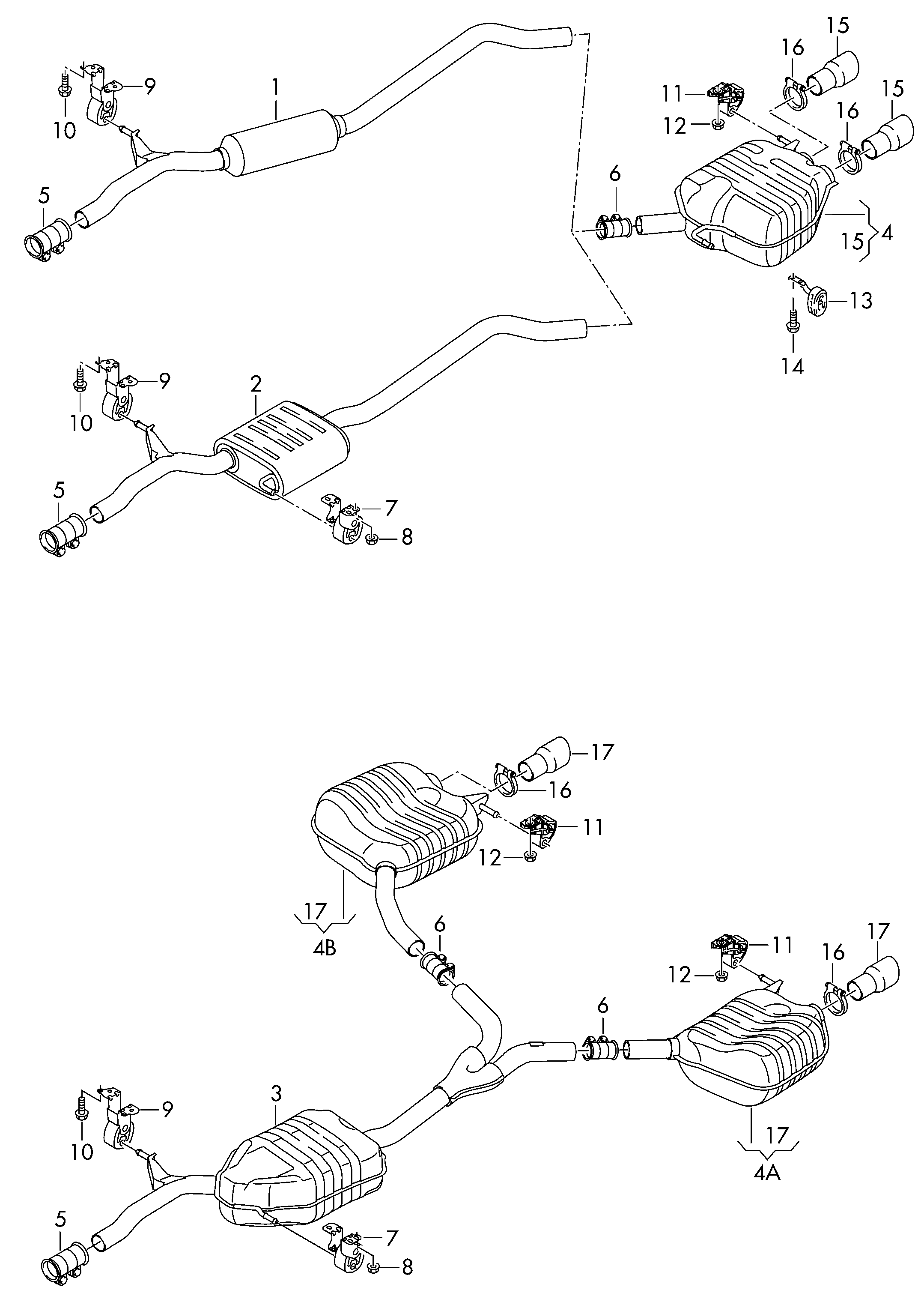 VW 8K0253144M - Държач, гърне parts5.com