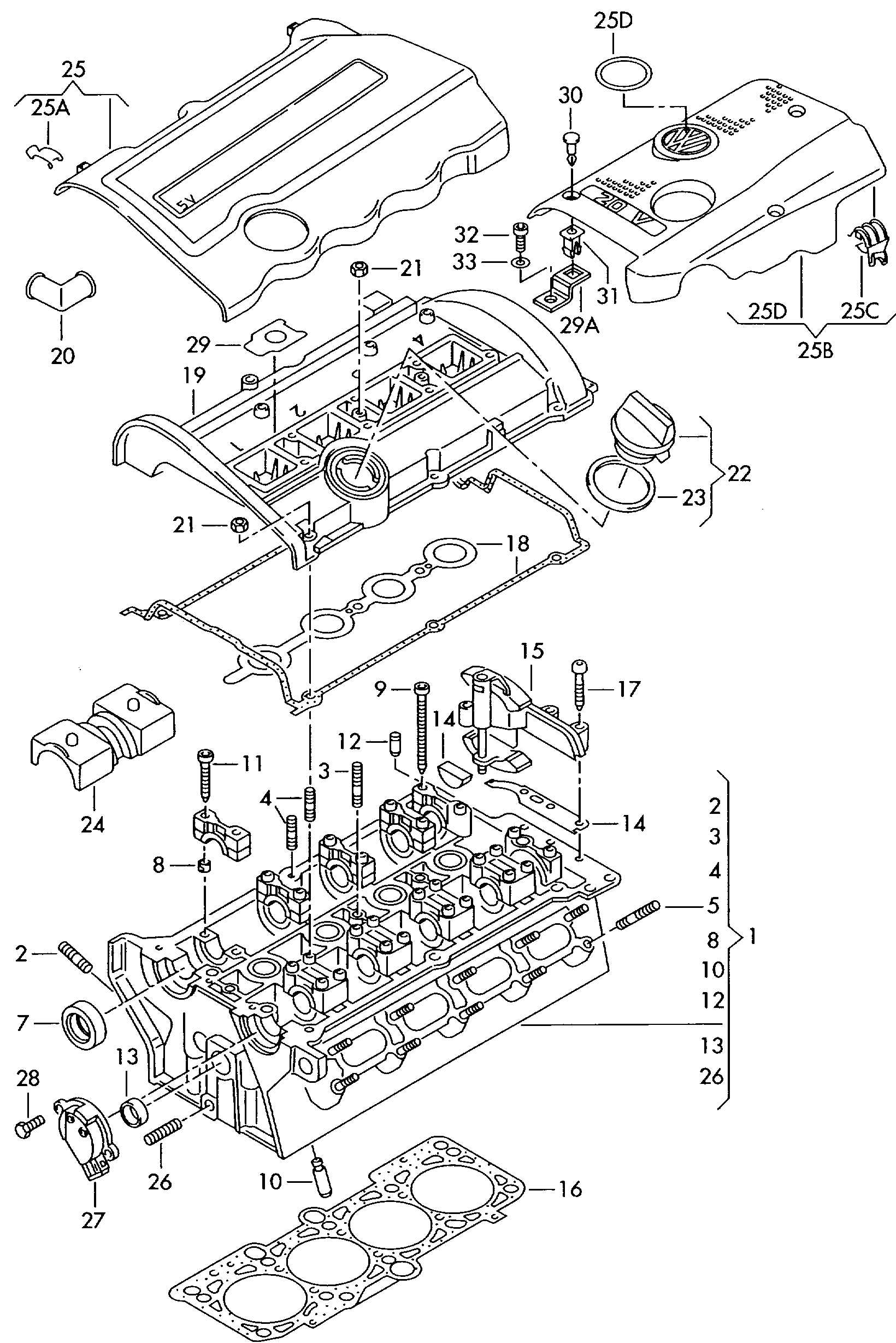 AUDI 058 198 217 - Brtva, zatezač pogonskog lanca parts5.com