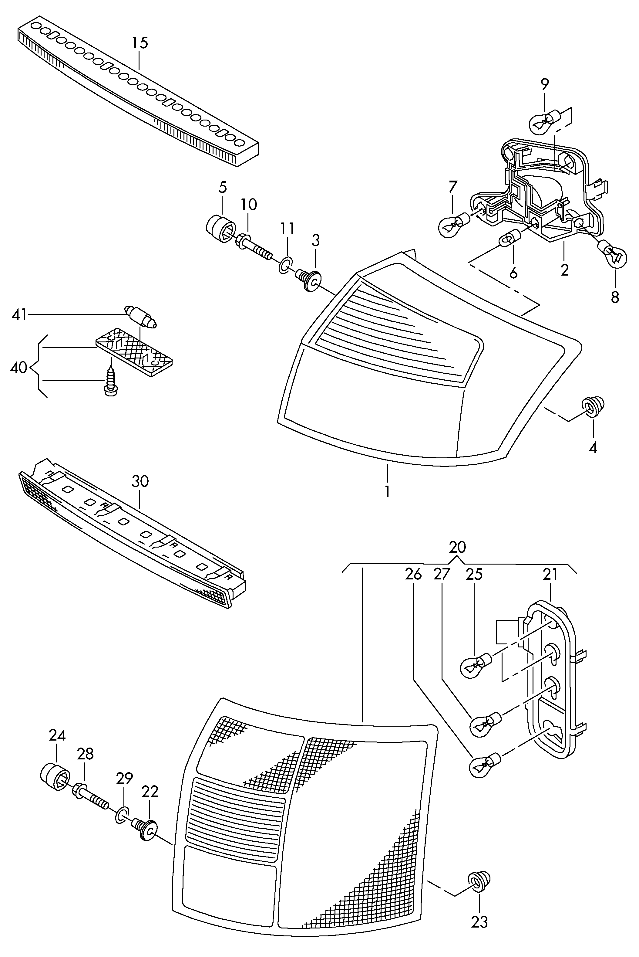 AUDI N 017 725 2 - Lámpara incandescente, panel de instrumentos parts5.com