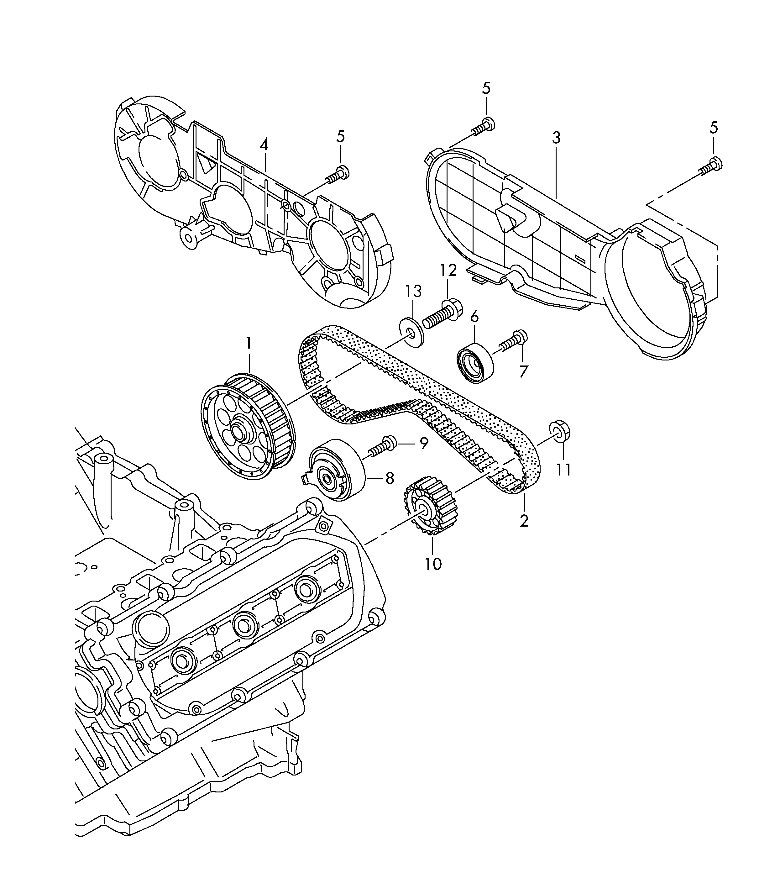 VAG 059 109 119 F - Zupčasti kaiš parts5.com